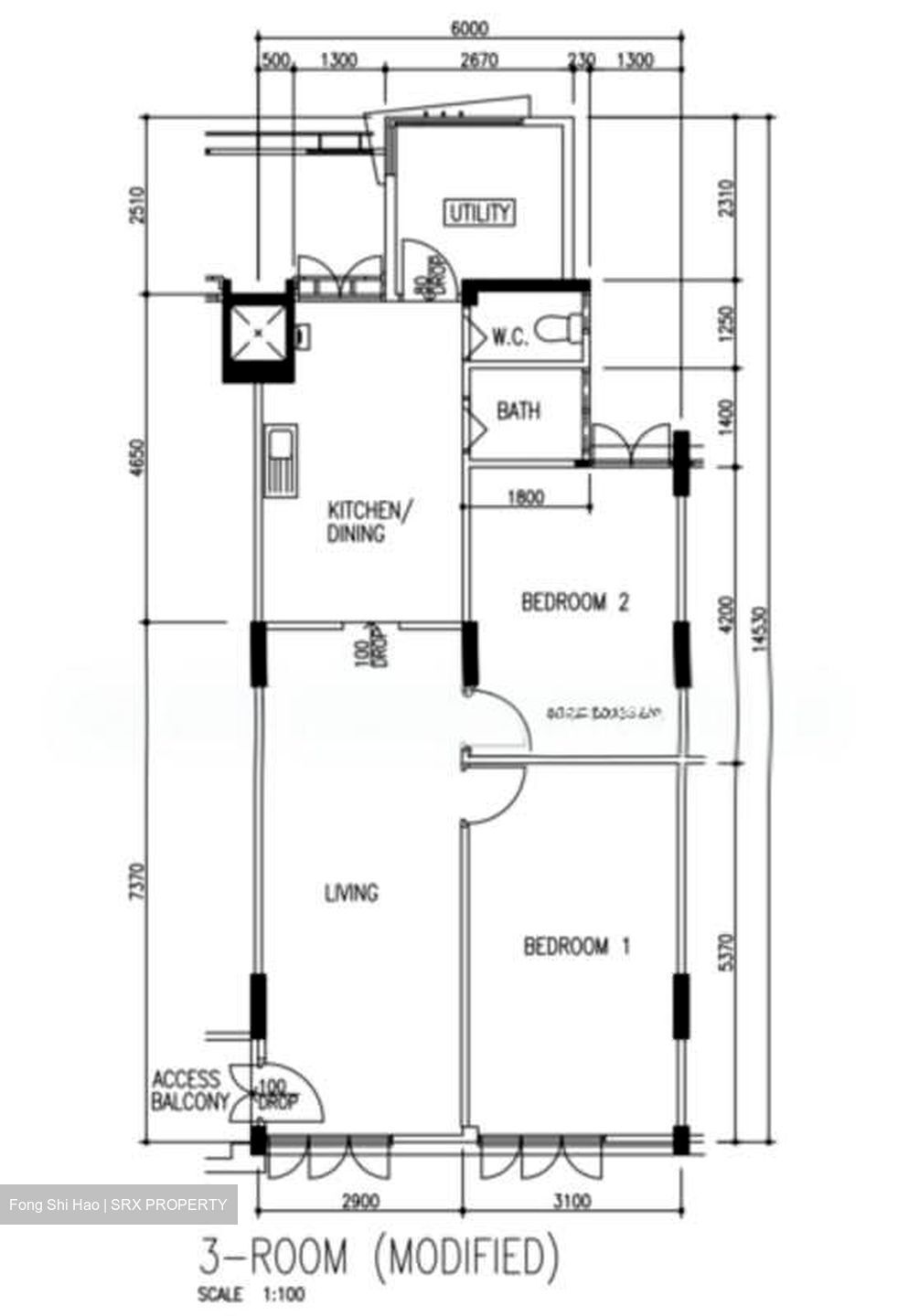 Blk 29 KELANTAN COURT (Central Area), HDB 3 Rooms #604869761